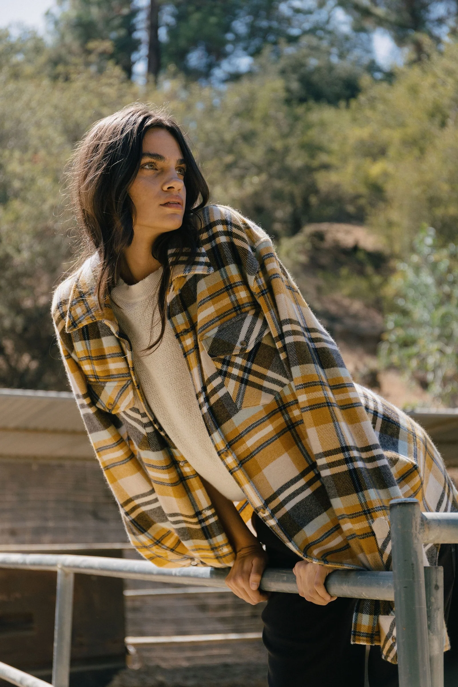 Abundance Tartan Cashmere Shirt - Image 4