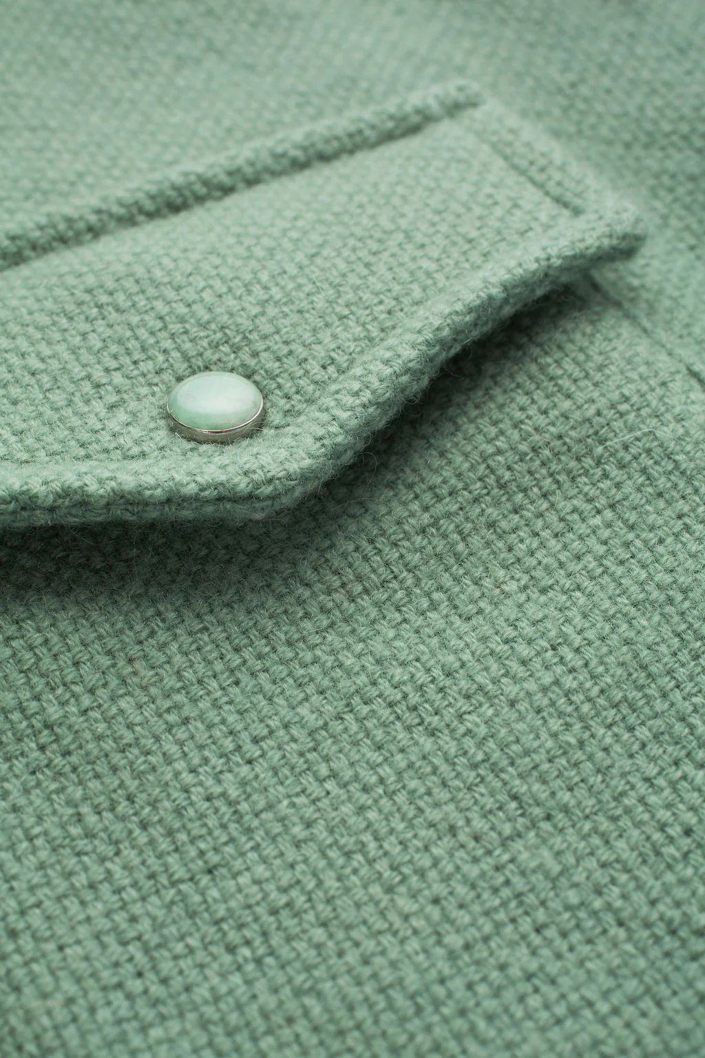 Agave Solid Cashmere Shirt - Image 3