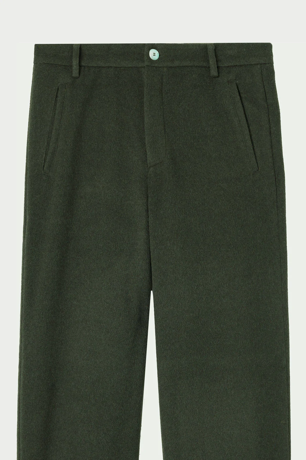 Army Brushed Cashmere Wide Leg Pant - Image 2