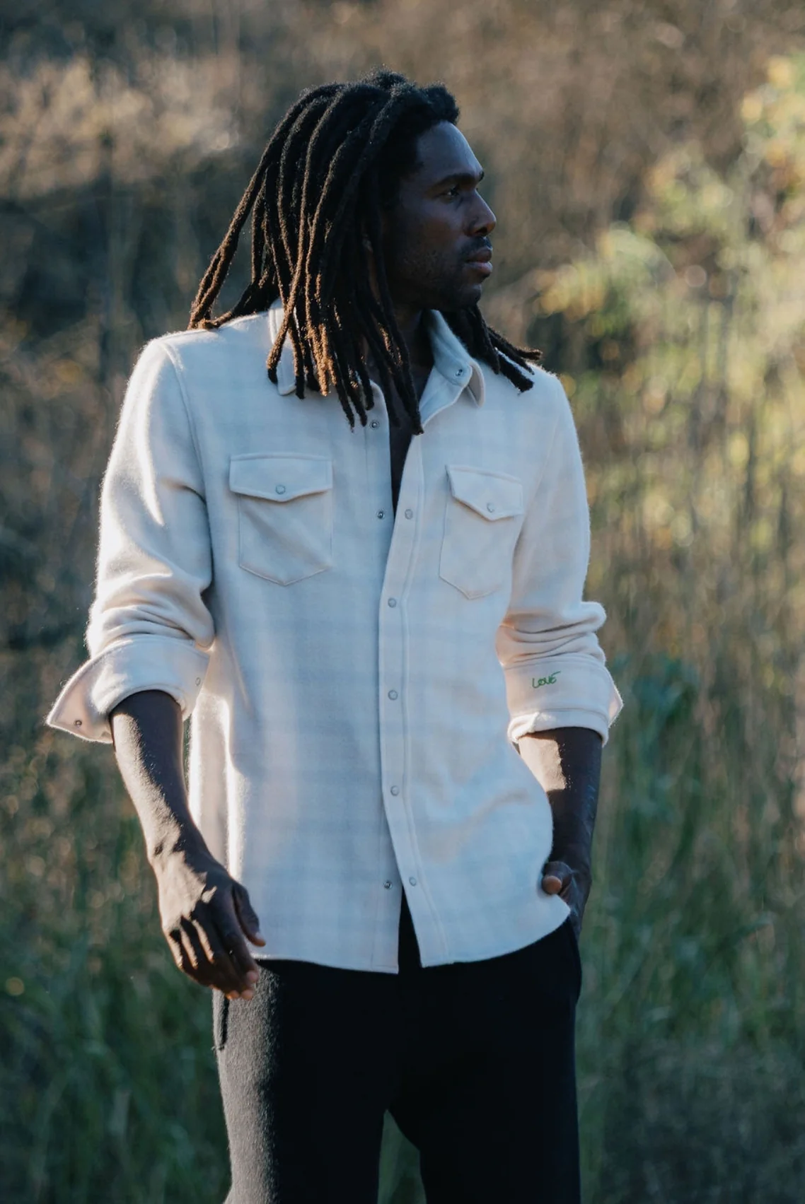Clarity Ombre Cashmere Shirt - Image 5