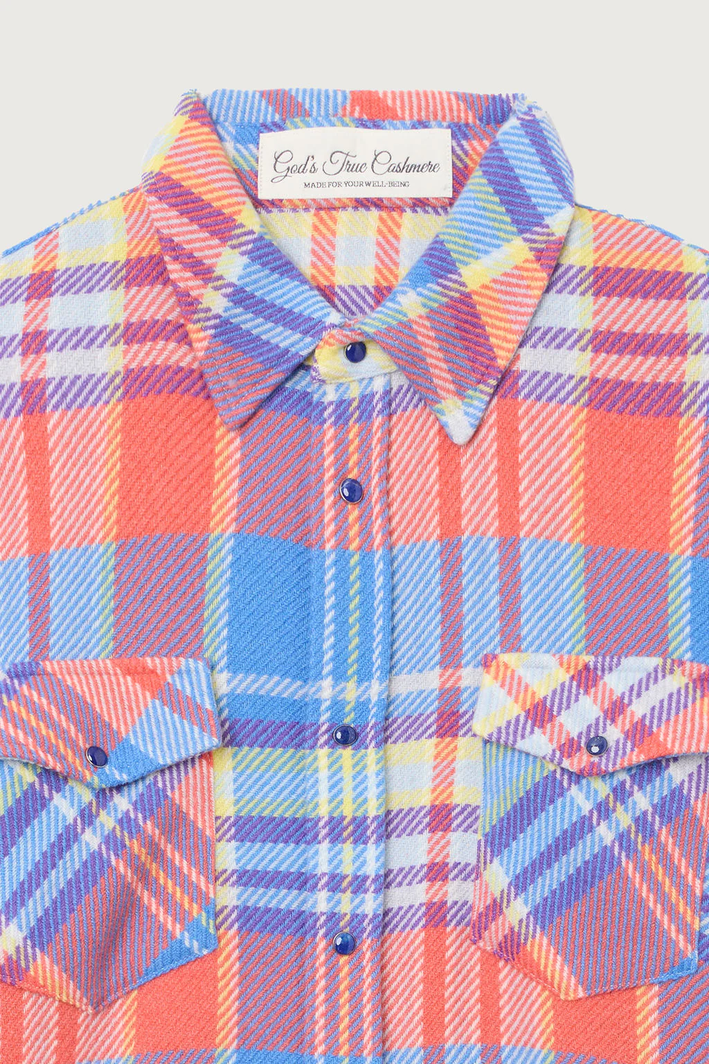 Creator Tartan Cashmere Shirt - Image 2