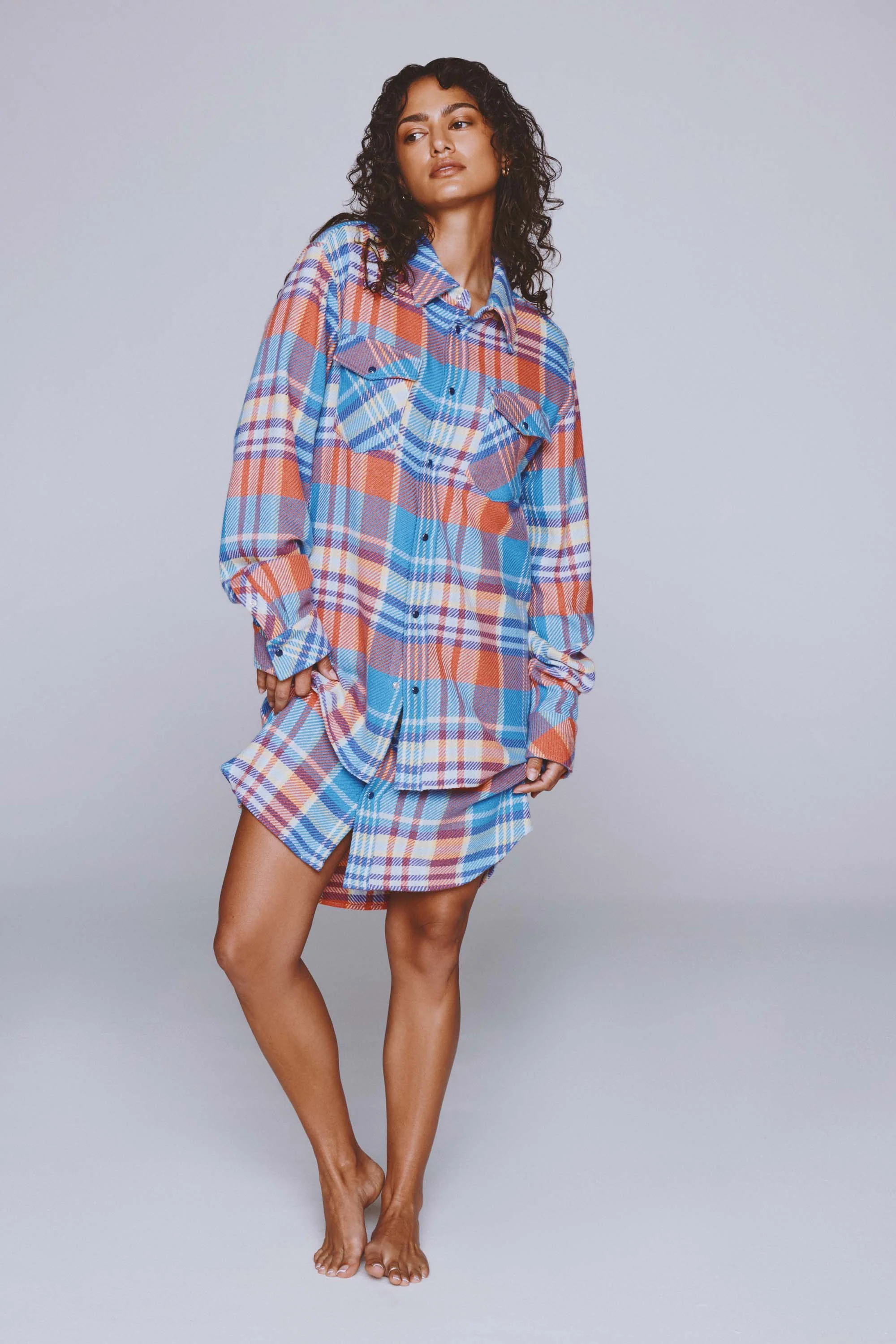 Creator Tartan Cashmere Shirt - Image 5