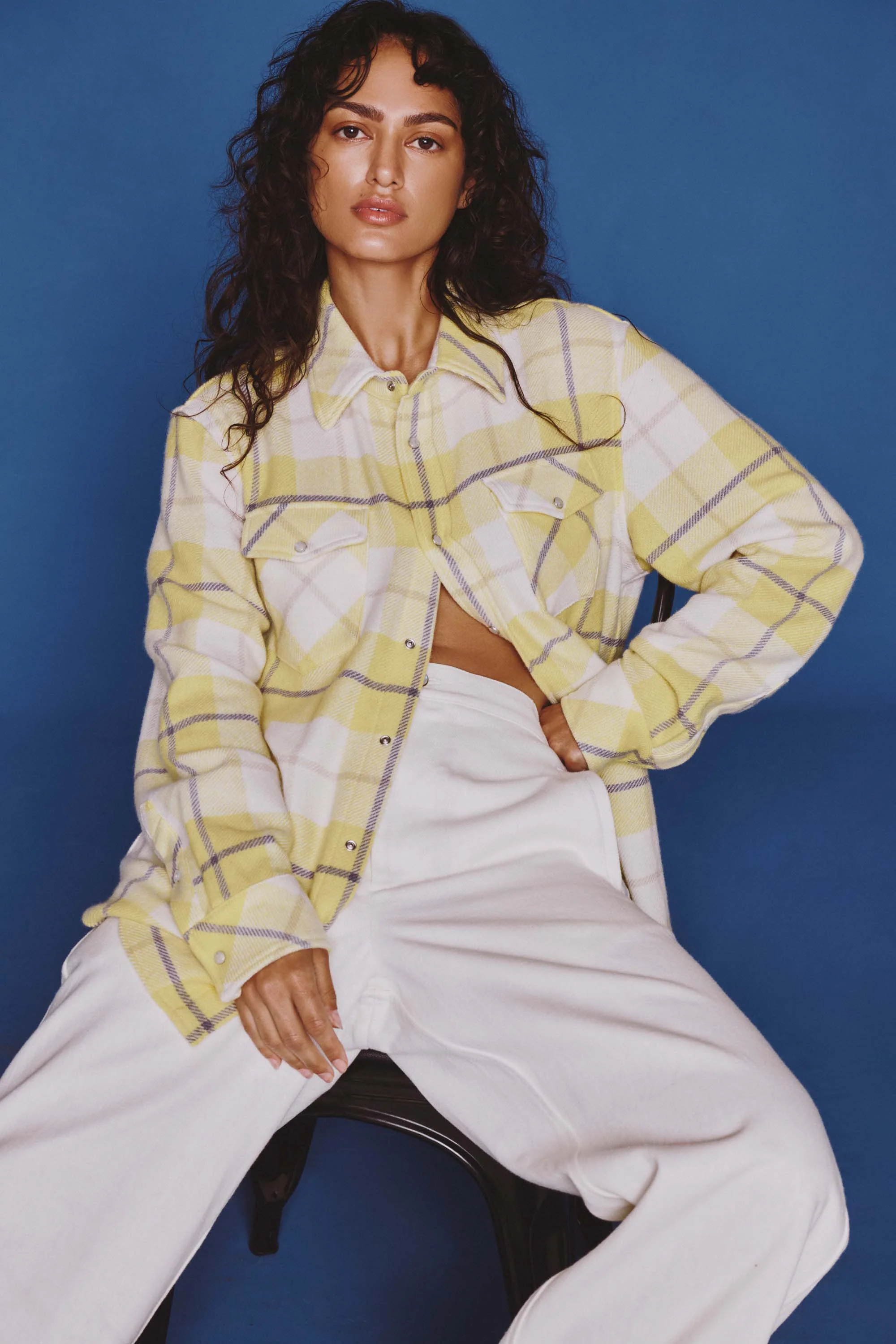 Dreamer Tartan Cashmere Shirt - Image 4