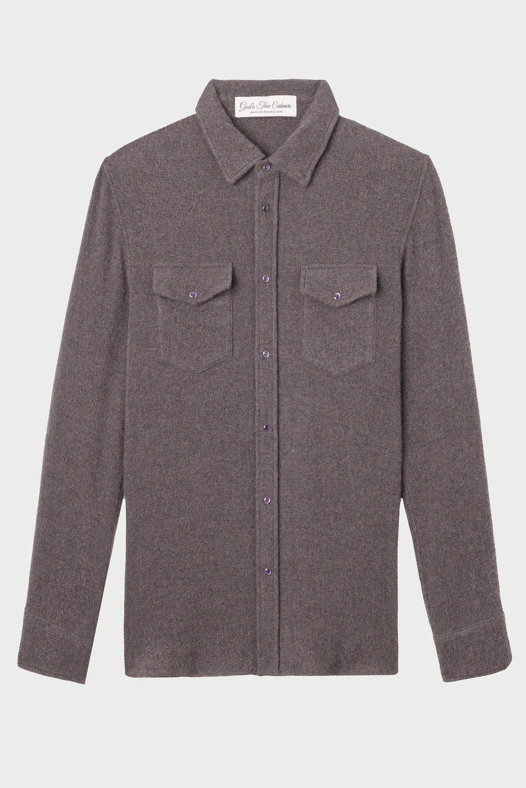 Espresso Cashmere Shirt