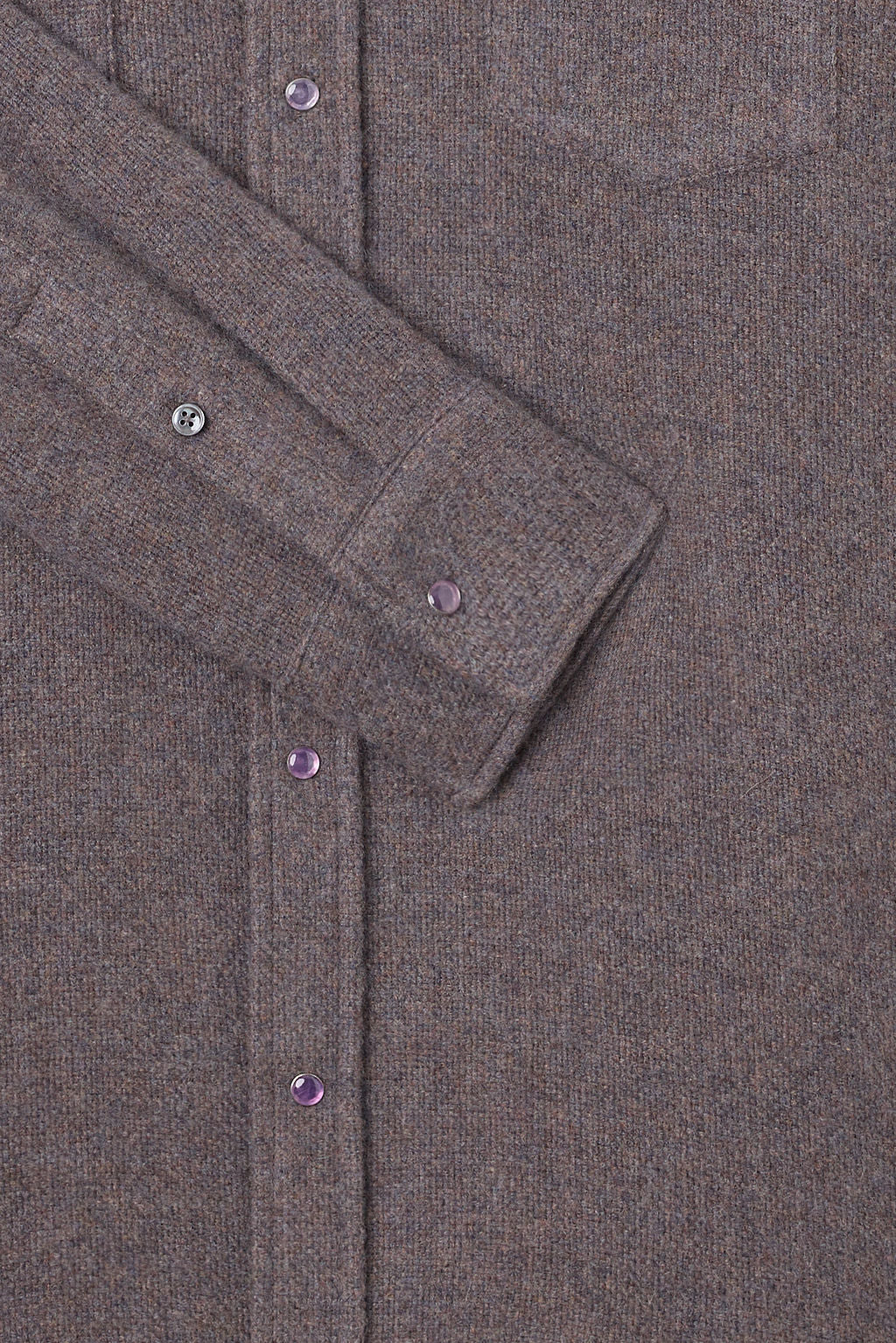 Espresso Cashmere Shirt - Image 3