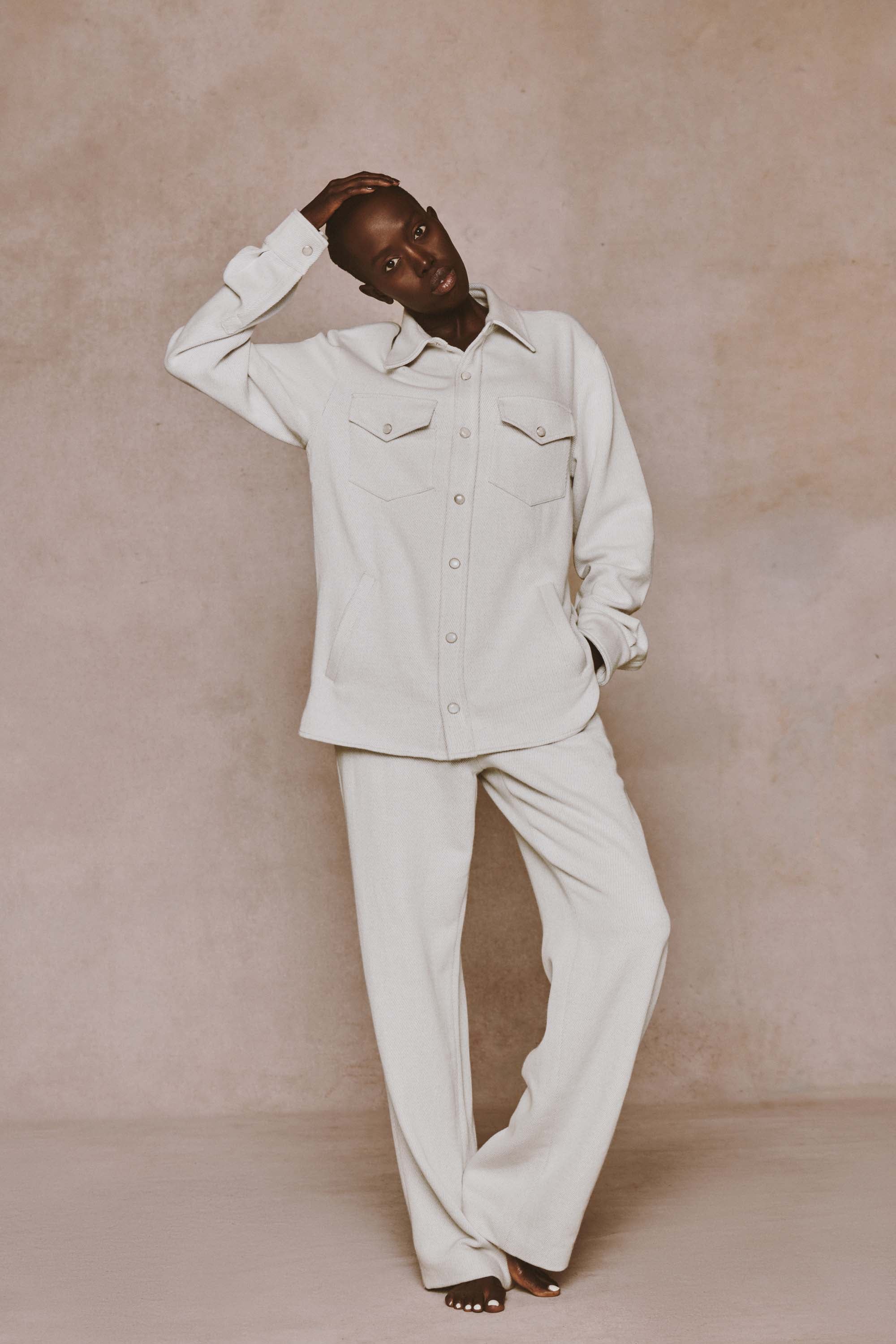 Explorer Cashmere Denim Jacket - Image 6