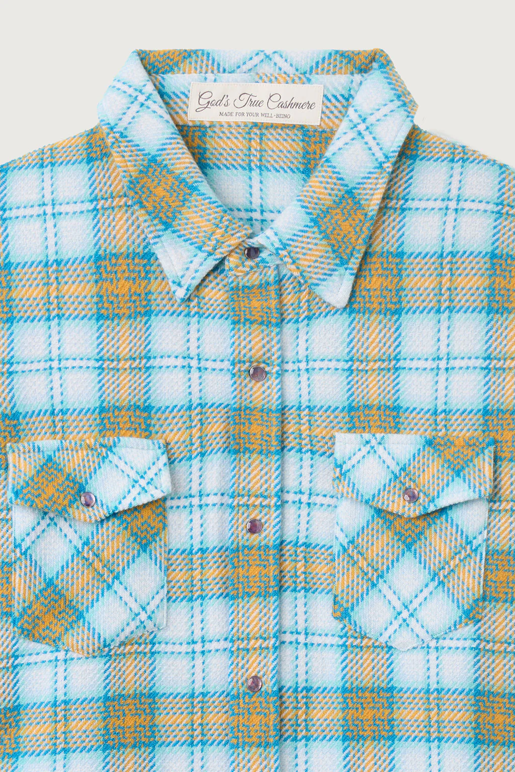 Freedom Tartan Cashmere Shirt - Image 2