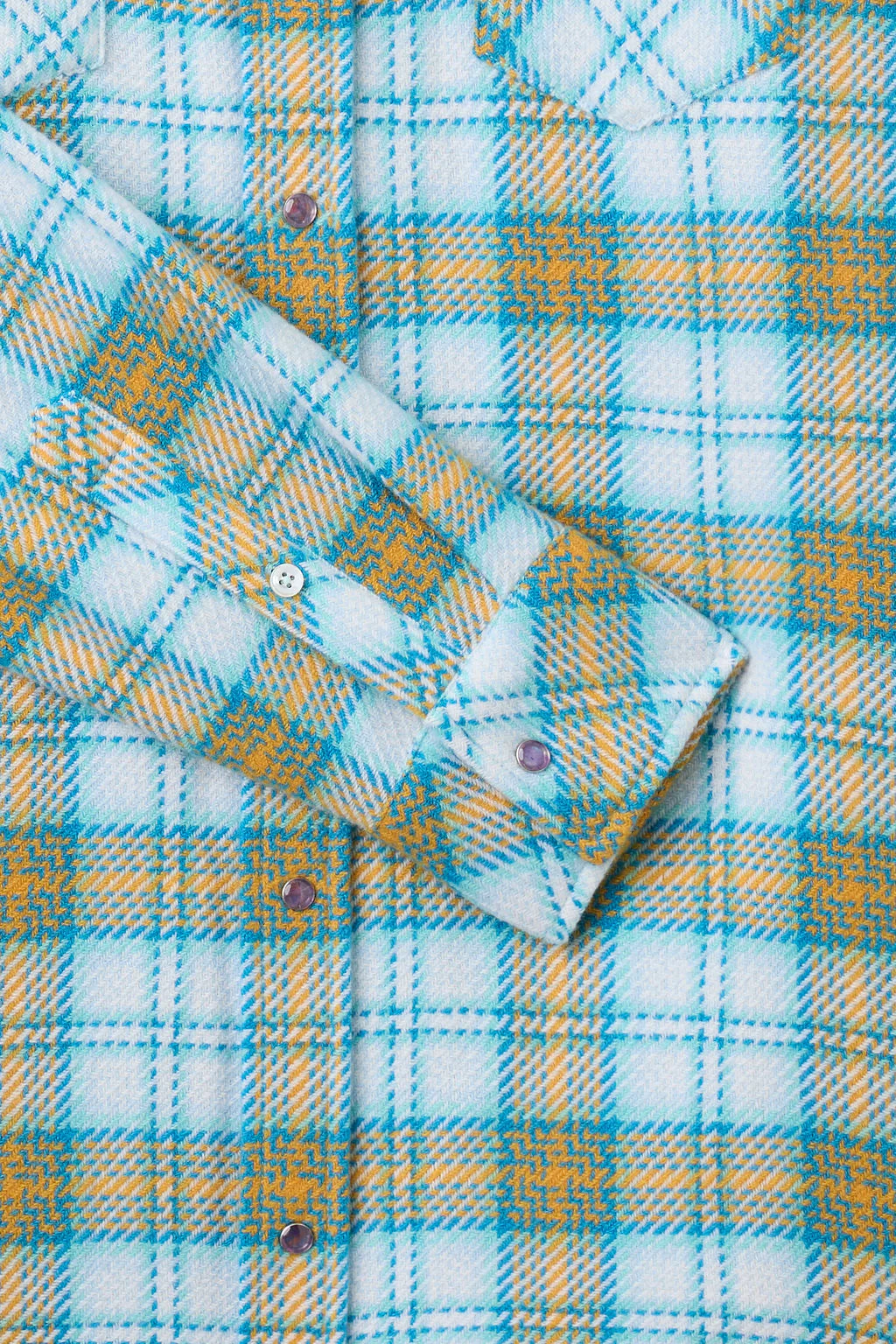 Freedom Tartan Cashmere Shirt - Image 3