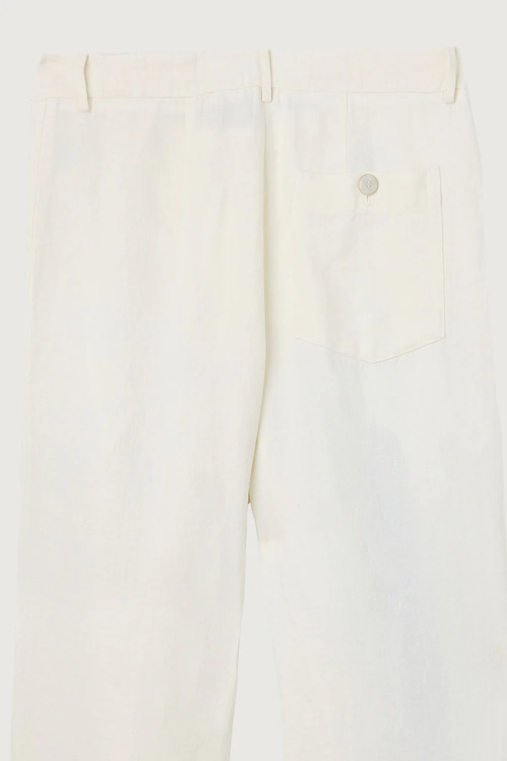 Ivory Linen Pant - Image 3