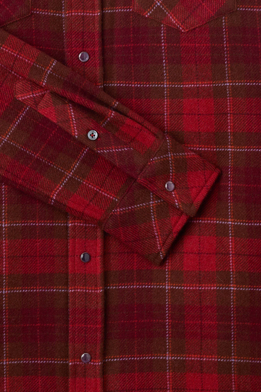 Love Tartan Cashmere Shirt - Image 3