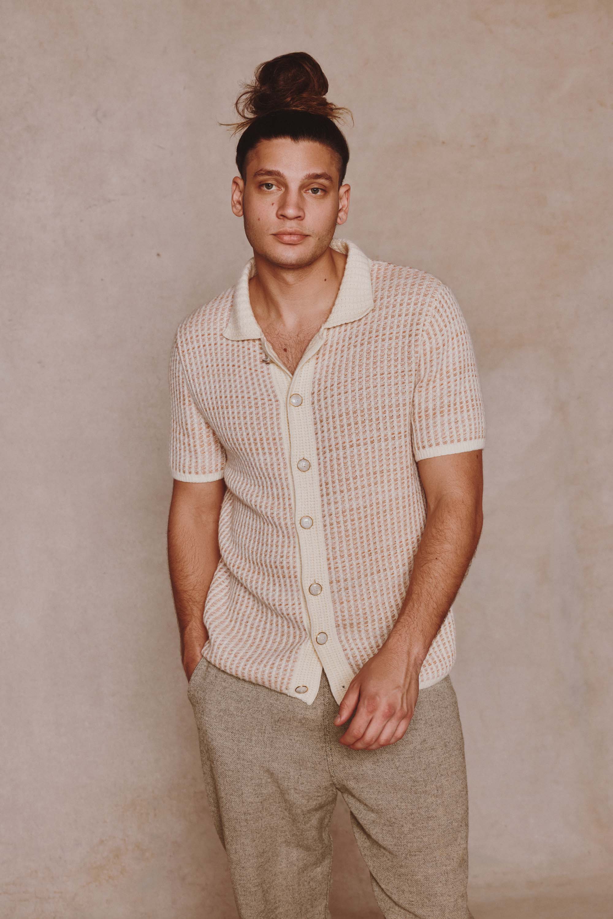 Noble Knit Cashmere Shirt - Image 6