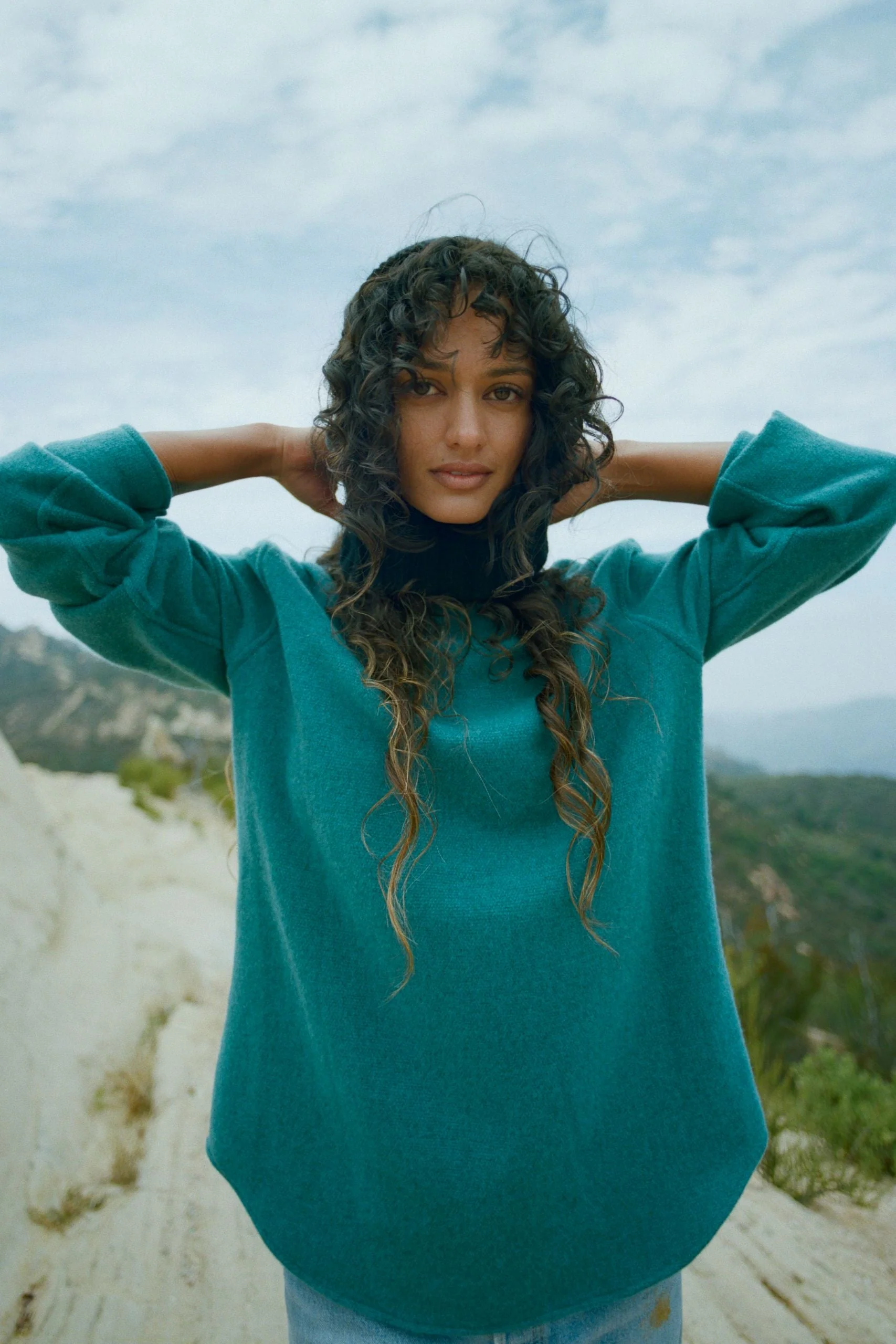 Ocean Cashmere Shirt - Image 5
