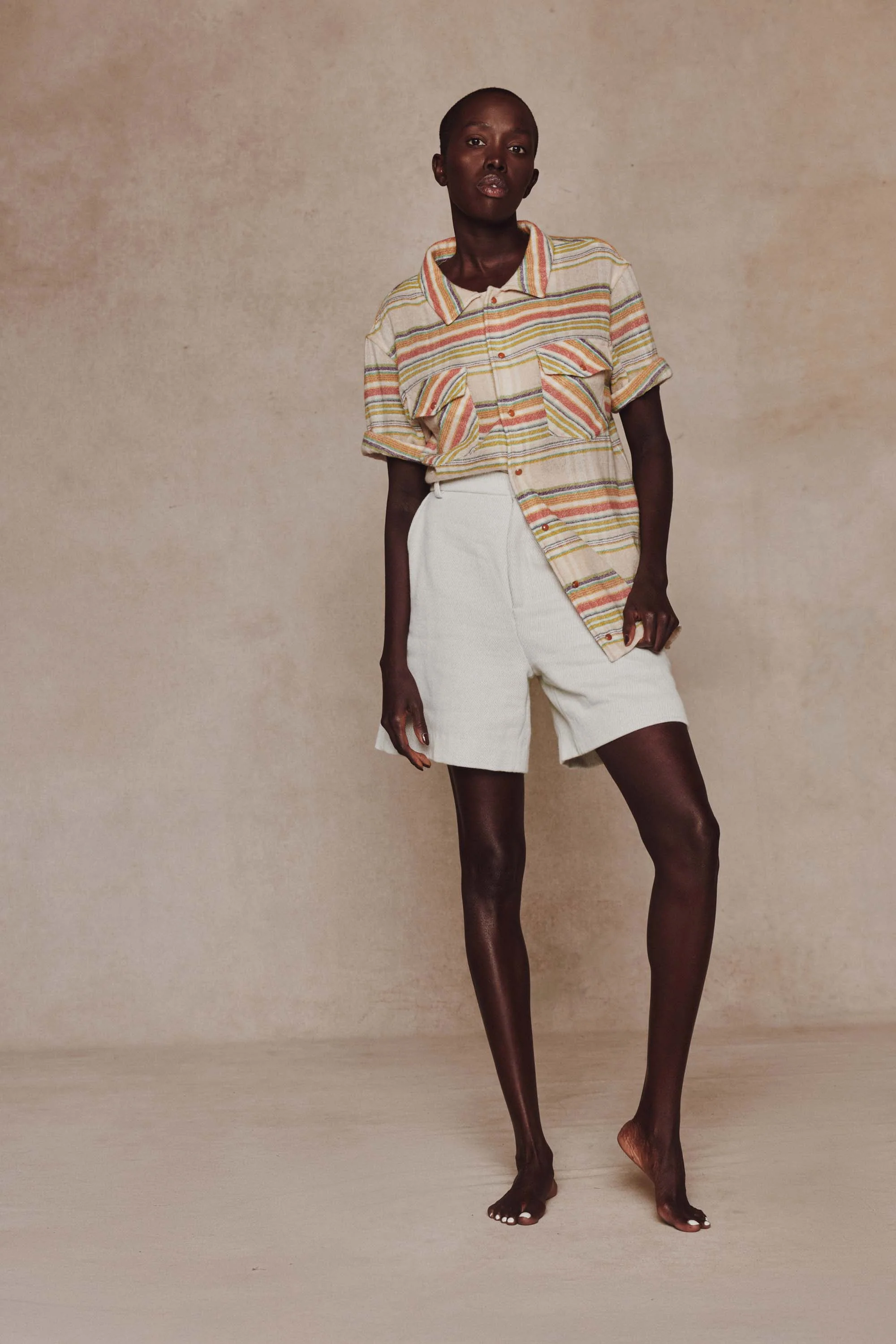 Seaside Gauze Cashmere Shirt - Image 4