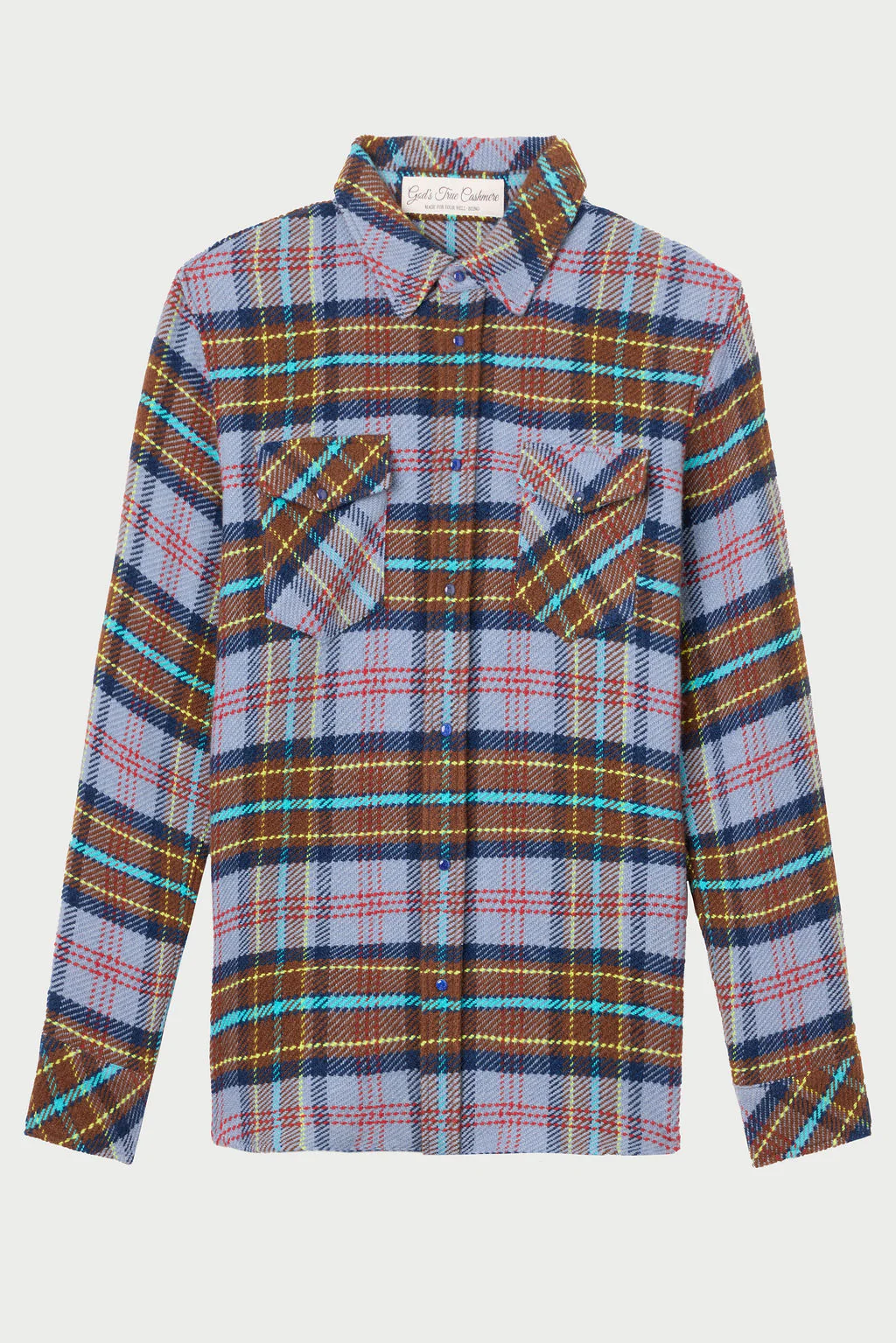 Stone Jeans Tartan Cashmere Shirt