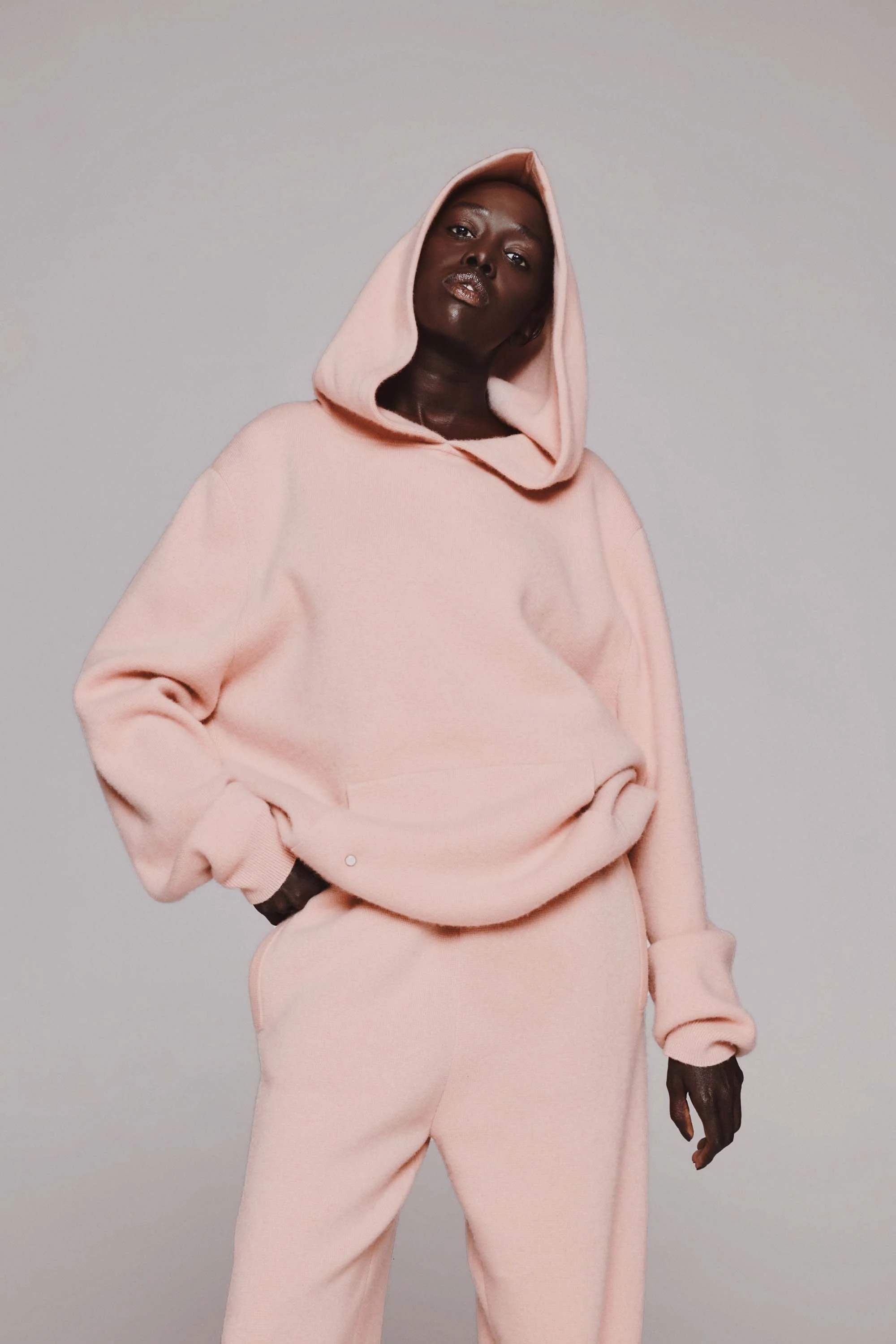 Wanderer Cashmere Knit Hoodie - Image 4
